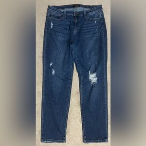 Judy Blue Distressed Slim Fit Jeans- Size 13